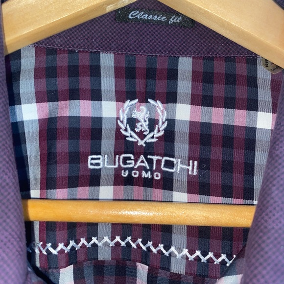 Men's Bugatchi Dress Shirt - Picture 3 of 6